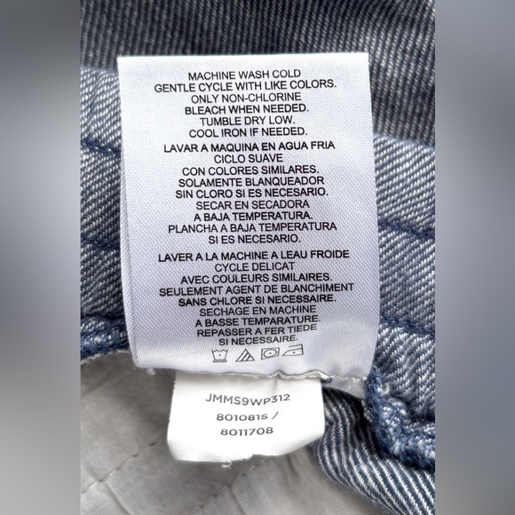 Jones New York Women's Size 10 Pants Linen Blend Elastic Waist Nautical Preppy - Picture 12 of 13